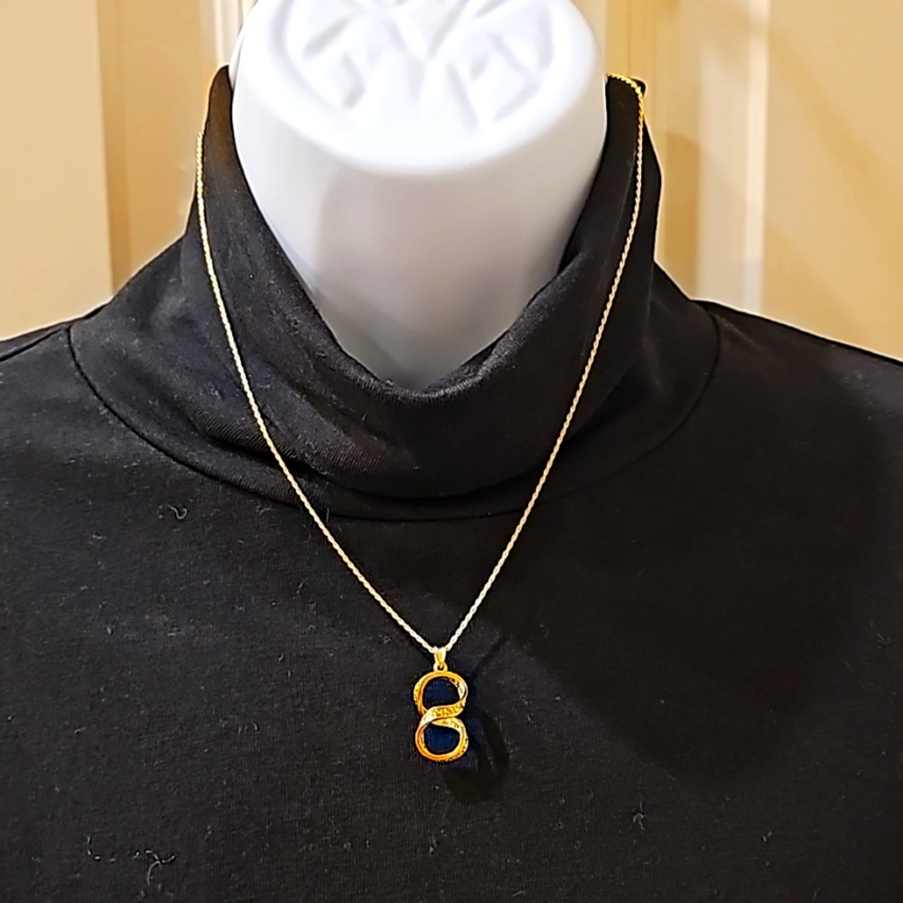 Lightweight 18k Saudi Gold Necklace